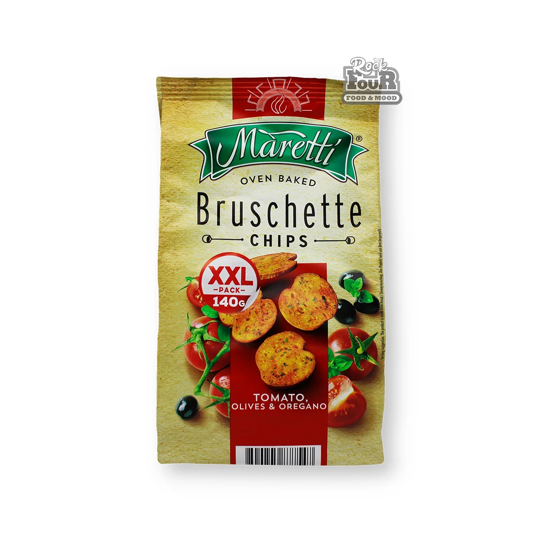 Slices of bread "Maretti" with the taste of tomatoes and olives 140g